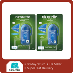 2 X Nicorette Cools Icy Mint 2mg Lozenges – 20 Lozenges