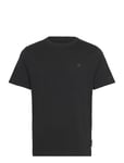 Satellite Tee Tops T-shirts Short-sleeved Black Moose Knuckles