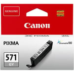 "canon original ink cli-571 cy, harmaa, 306p, 7ml, 0389c001, 1kpl, canon pixma mg7750, mg7751, mg7752, mg7753".