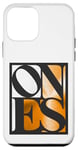 Coque pour iPhone 12 mini Orange One Of Them Ones Orange Couleur Blanc Graphique