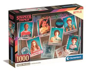 Clementoni Jigsaw Puzzle Stranger Things 1000 Pieces - Poster Included, Puzzle For Adults 14-99 Years, Gift For Men/Women, Netflix Series, Underground, Made In Italy, 39860