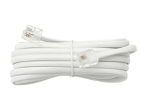 New RJ11 2m 4-Core ADSL Broadband Modem Router Telephone Fax Lead Cable 983