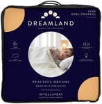 Dreamland Ivory Supersoft Dual Control Overblanket-King King