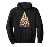 Cute Guinea Pig Christmas Tree Womens Mens Kids Funny Pullover Hoodie