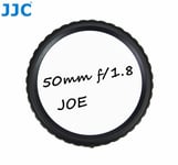 JJC RL-CA1 WHITE Writable Rear Lens Cap for Canon EF-S and EF lenses Camera