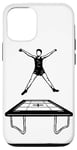 Coque pour iPhone 12/12 Pro Trampoline Garçon Passionné de trampoline