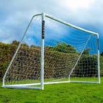 Football Flick Unisex-Youth Urban Goal-12x6 Football Goal, White, 12x6