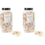 Maxons Mixed Fruit Drops Jar 2.27 Kg (Pack of 2)