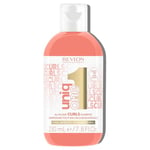 Revlon Professional Hårvård Uniqone All In One Curls Shampoo 230 ml (978,00 kr / 1 l)