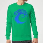 Magic The Gathering Simic Symbol Sweatshirt - Kelly Green - M - Kelly Green