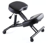 Kneeling Chair Orthopaedic Stool Ergonomic Posture Office Frame Seat Black - 2020 Model