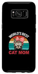 Coque pour Galaxy S8 La meilleure maman pour chats du monde