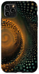 iPhone 11 Pro Max Enchanting Spiral Dot Art Designs Case