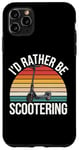 iPhone 11 Pro Max Scooter Electric Retro Vintage Street Stunt E-Scooter Tricks Case