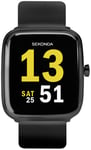 Sekonda Motion Black Silicone Strap Smartwatch