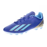 adidas X Crazyfast Messi Club Flexible Ground Boots Sneaker, Lucid Blue/Blue Burst/Cloud White, 5 UK Child