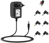 Chargeur Universel 12V 2A Pour Led, Routeur, Haut-Parleur Bluetooth, Lecteur Dvd, Lampe, Radio, Disque Dur, Caméra, Moniteur, Webcam, Scanner, Alimentation Adaptateur Dc 12V Avec 7 Fiches[L1452]