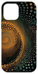 iPhone 12 mini Enchanting Spiral Dot Art Designs Case