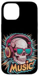 Coque pour iPhone 14 Cool Headphones Music Lover