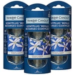 Yankee Candle ScentPlug Fragrance Refills | Midnight Jasmine Plug in Air Freshener Oil | Up to 60 Days of Fragrance | 6 Count