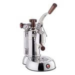 La Pavoni Lever Handle Coffee Maker with a Capacity of 1.6l from Smeg Stradivari Professional Lusso LPLSPH01EU, Steel