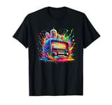 Splash Art Vintage Radio Antique Radios T-Shirt