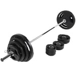 Gorilla Sports Skivstångspaket TriGrip 50 mm - 130kg