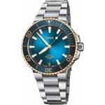 ORIS Aquis Date Cal. 400 41,5mm 01-400-7769-6355-07-8-22-09PEB - Herre - 42 mm - Analog - Automatisk - Safirglas