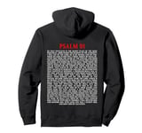 Psalms 91 Full KJV Bible Verse Protection & Safety Blessing Pullover Hoodie