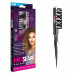 JML Hair Shark Pro Backcomber Sectioning 3 in 1 Volumising Smooth Style Brush