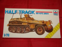 ESCI ERTL 1/72 MAQUETTE HALF TRACK SD KFZ 250/3 NEUF BOITE 8369