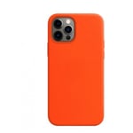 Coque arrière souple en silicone Riff Slim & Soft pour Apple iPhone 12 Mini Orange - Neuf