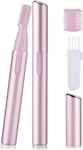 Eyebrow Hair Removal for Women Men, Upgraded Mini Portable Eyebrow Trimmer, Pain