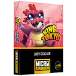 Iello | King of Tokyo: Baby Gigazaur Micro Expansion | Family Board Game | Ages 8+ | 2-6 Players | 30 mins Minutes Playing Time
