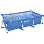 Intex - Piscine tubulaire rectangulaire Frame - l. 220 x h. 60 cm