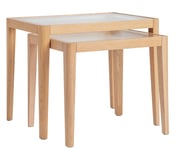 Habitat Camellia Nest of 2 Tables - Natural