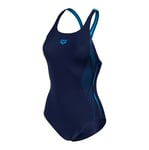 Arena Womenss Swim Pro Graphic Swimsuit in Navy - Size 14 UK