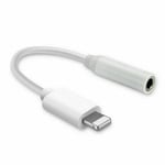 Apple 3.5mm Lightning To Earphone Jack Audio Aux Adapter Cable Iphone 7-8 Plus