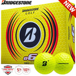 BRIDGESTONE 2024 e6 GOLF BALLS / YELLOW DOZEN PACK / MULTIBUY DISCOUNT DEALS