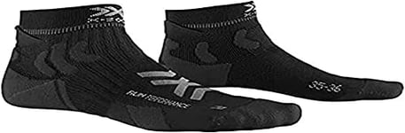 X-Socks Run Performance 4.0 Chaussette de Course Noir Hommes Taille 45-47