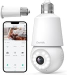 2K  Security  Camera , Light  Bulb  Security  Camera  Indoor  Wireless , Cctv  C