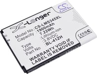 Yhteensopivuus  LG L21G, 3.8V, 1900 mAh