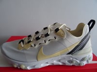 Nike React Element 55 trainer's shoes BQ6166 101 uk 6 eu 39 us 6.5 NEW+BOX