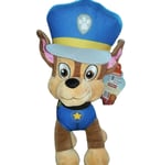 Paw Patrol Blue 27cm Chase Stuffed Soft Plush Animal Police Dog Toy Uniform