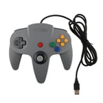 N64 Manette De Jeu Filaire Usb Pour Nintendo 64 Pc Et Mac, Joystick