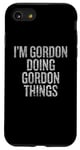 Coque pour iPhone SE (2020) / 7 / 8 Je suis Gordon qui fait des choses drôles et vintage