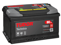 Startbatteri Tudor TB802 Technica 80 Ah