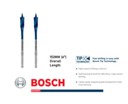 Bosch Expert Flat Bit SelfCut Speed Wood Drill Bits 12mm  1 Pair