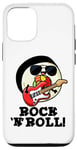 Coque pour iPhone 14 Pro Jeu de mots à sushi Rock and Roll Funny