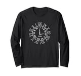 In Gods Time Clock - kiras(GREEK) - Thy Will Be Done Long Sleeve T-Shirt